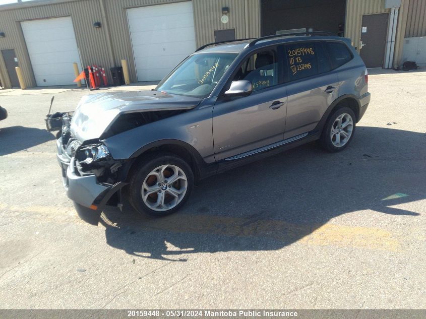 2010 BMW X3 30I VIN: WBXPC9C42AWJ32445 Lot: 20159448