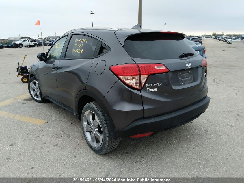 2017 Honda Hr-V Ex-L VIN: 3CZRU6H70HM105978 Lot: 20159462