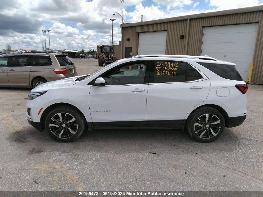 2023 Chevrolet Equinox Premier VIN: 3GNAXXEG4PL175645 Lot: 20159473