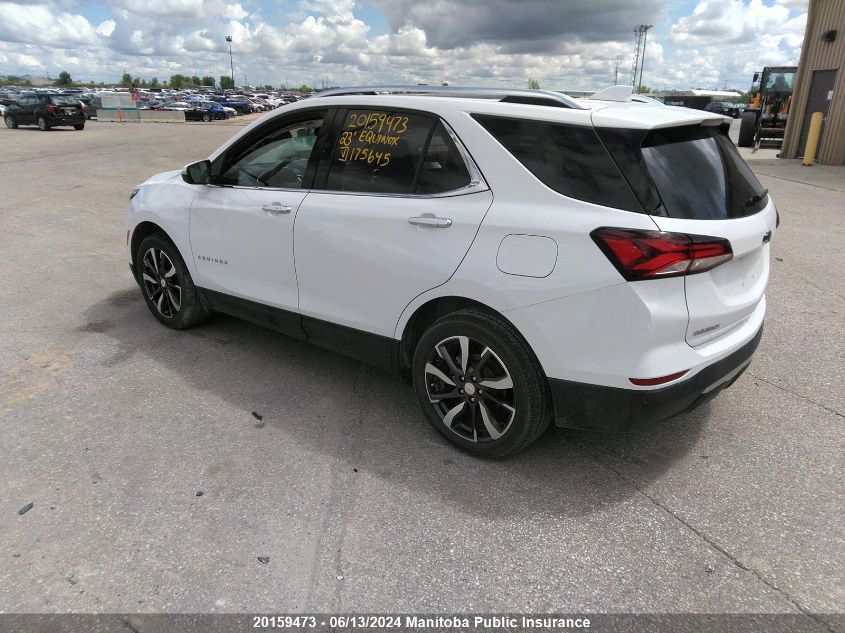 2023 Chevrolet Equinox Premier VIN: 3GNAXXEG4PL175645 Lot: 20159473