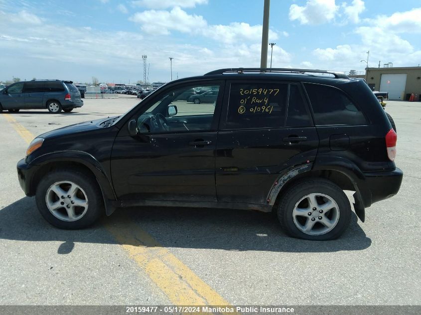 2001 Toyota Rav4 VIN: JTEHH20V916010961 Lot: 20159477