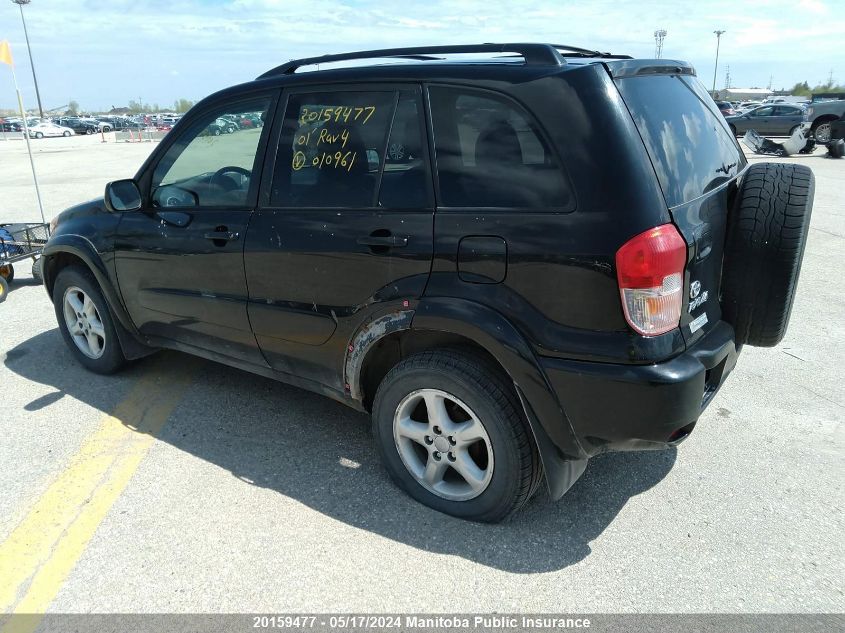 2001 Toyota Rav4 VIN: JTEHH20V916010961 Lot: 20159477