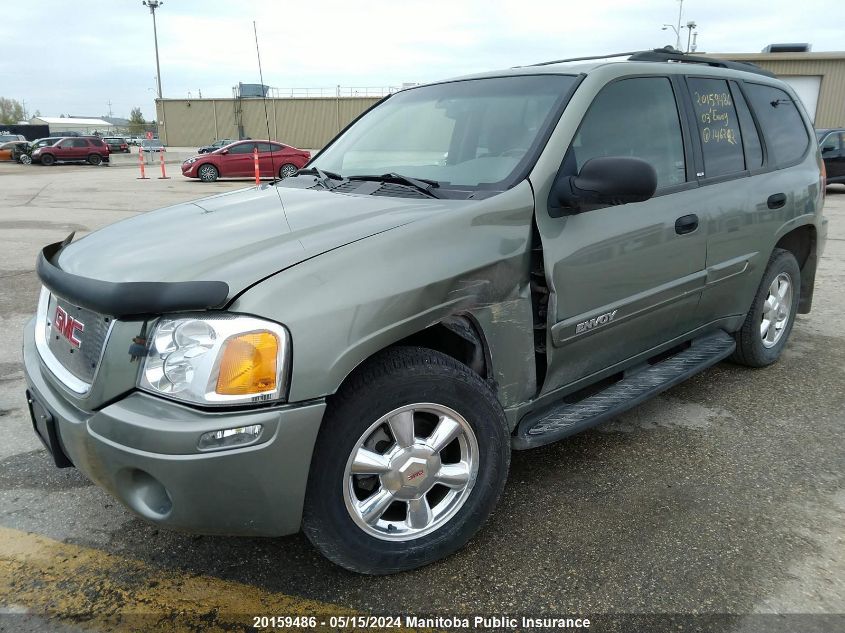 2003 GMC Envoy Sle VIN: 1GKDT13SX32146222 Lot: 20159486