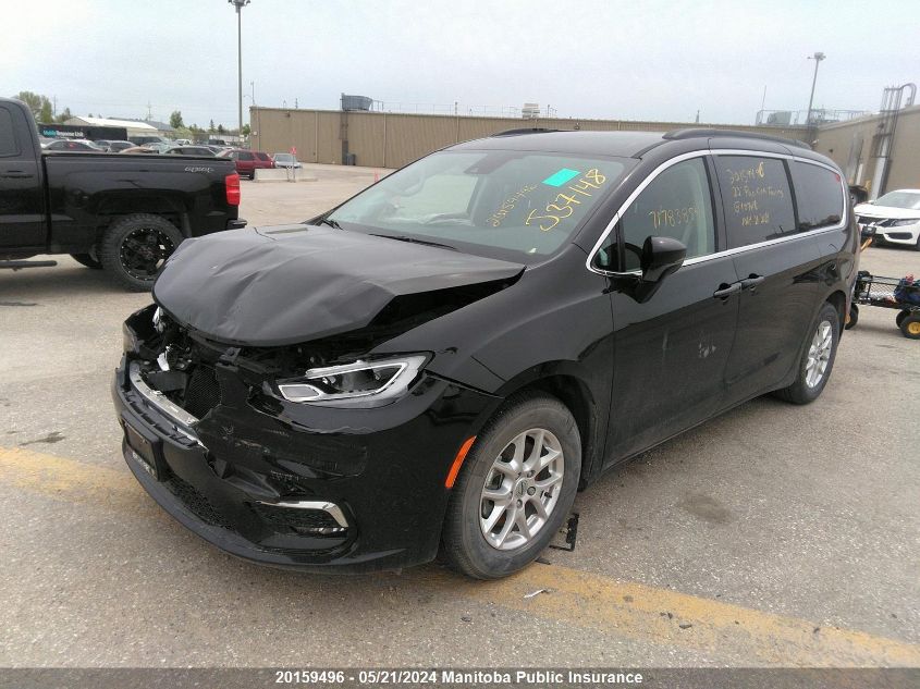 2022 Chrysler Pacifica Touring-L VIN: 2C4RC1BG4NR107418 Lot: 20159496