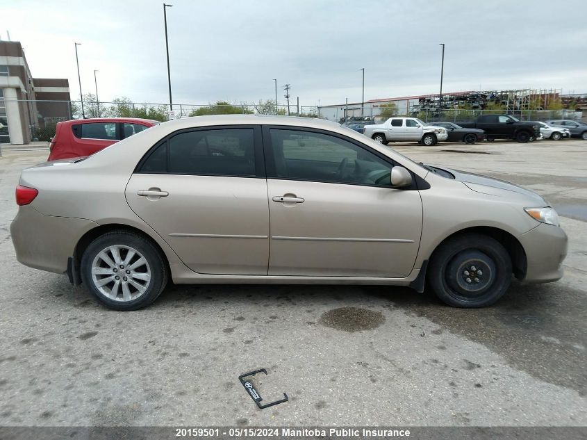 2009 Toyota Corolla Le VIN: 2T1BU40E19C076085 Lot: 20159501