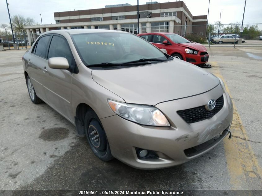 2009 Toyota Corolla Le VIN: 2T1BU40E19C076085 Lot: 20159501