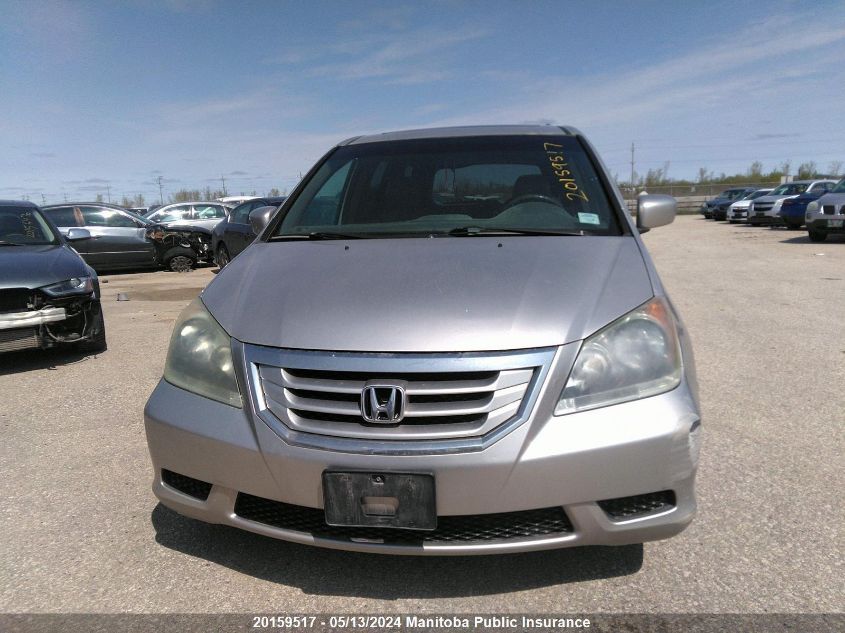 2008 Honda Odyssey Ex-L VIN: 5FNRL38798B040625 Lot: 20159517