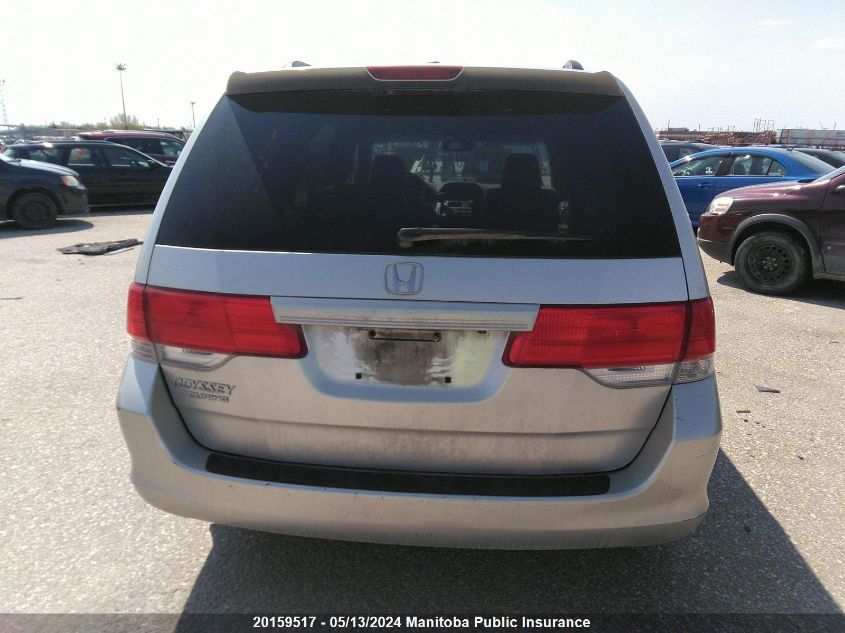 2008 Honda Odyssey Ex-L VIN: 5FNRL38798B040625 Lot: 20159517