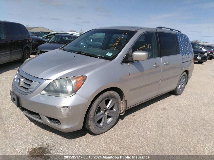 2008 Honda Odyssey Ex-L VIN: 5FNRL38798B040625 Lot: 20159517