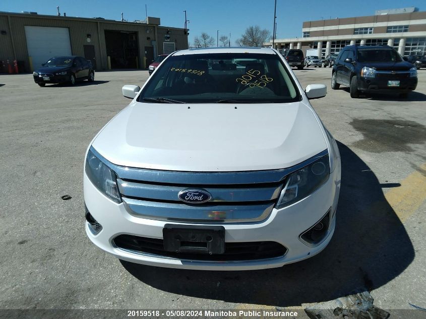 2012 Ford Fusion Sel VIN: 3FAHP0JA6CR384544 Lot: 20159518