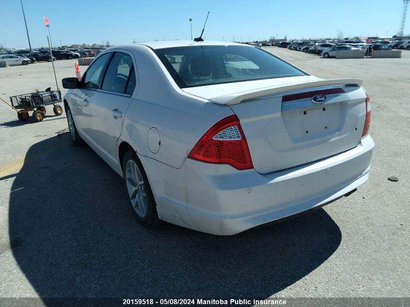 2012 Ford Fusion Sel VIN: 3FAHP0JA6CR384544 Lot: 20159518