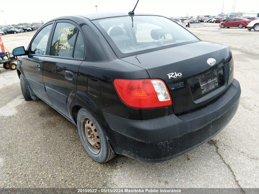 2008 Kia Rio Ex VIN: KNADE123986338549 Lot: 20159522