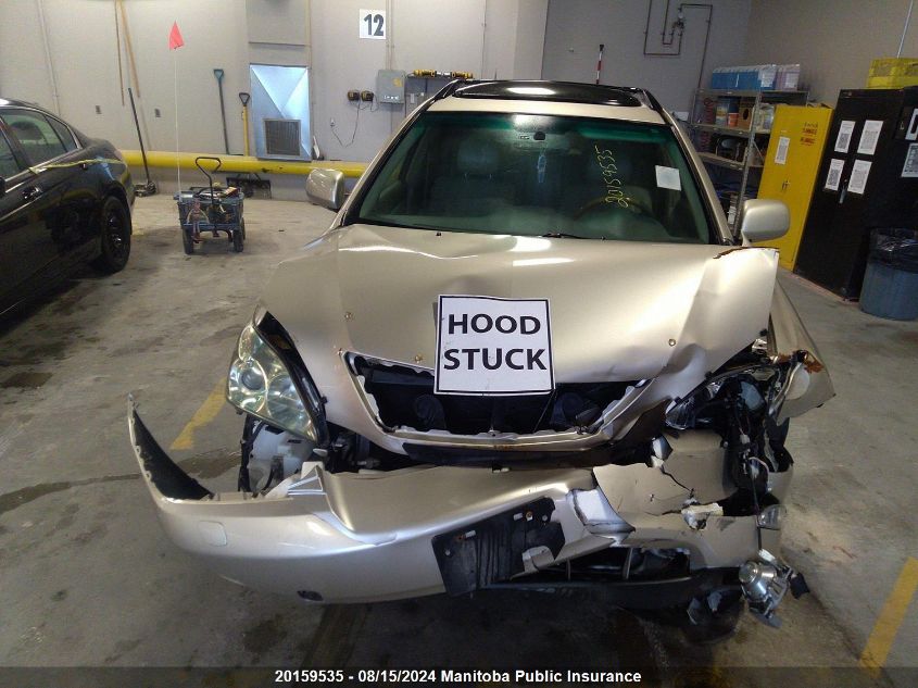 2005 Lexus Rx330 VIN: JTJHA31UX50074419 Lot: 20159535