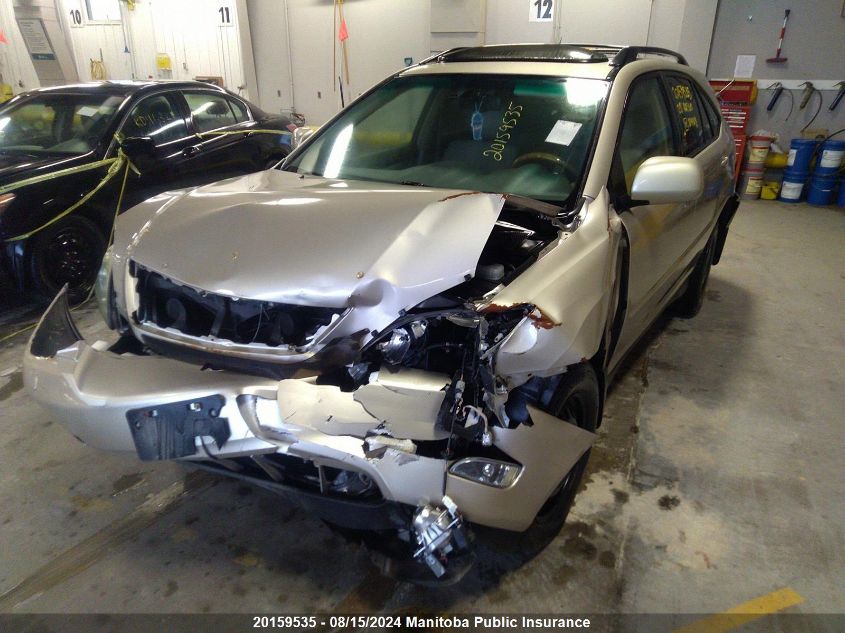 2005 Lexus Rx330 VIN: JTJHA31UX50074419 Lot: 20159535