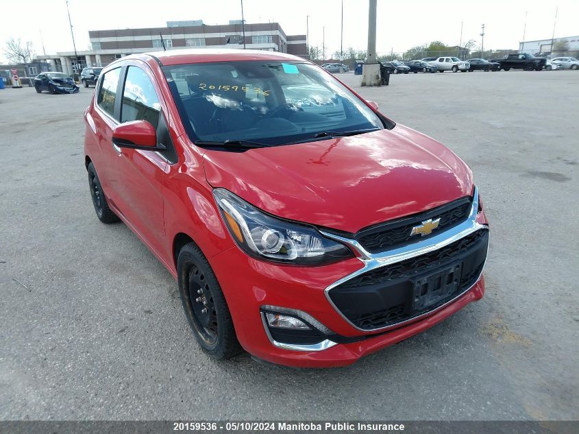 2020 Chevrolet Spark Lt VIN: KL8CF6SA5LC445897 Lot: 20159536