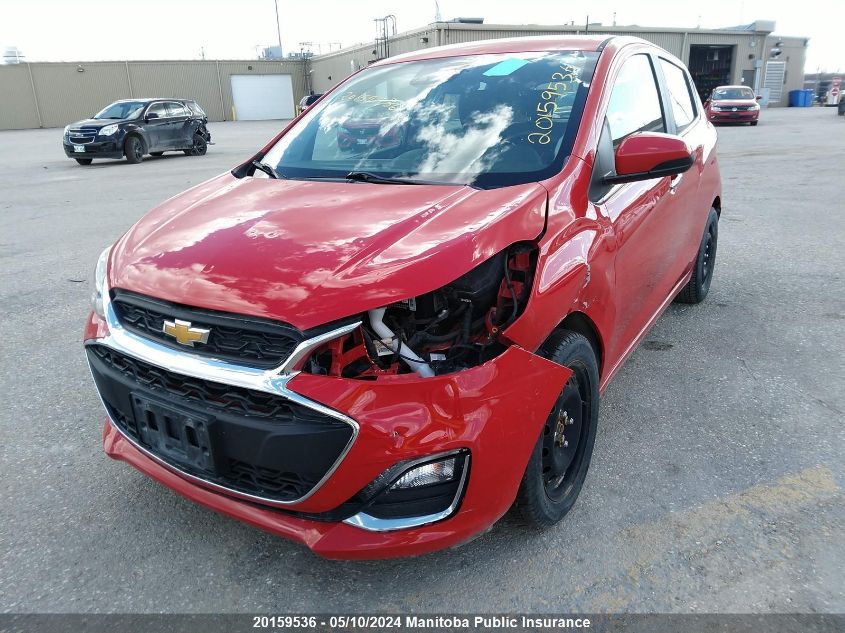 2020 Chevrolet Spark Lt VIN: KL8CF6SA5LC445897 Lot: 20159536