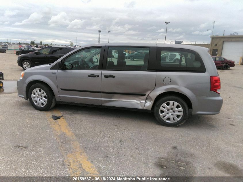 2014 Dodge Grand Caravan Se VIN: 2C4RDGBGXER369492 Lot: 20159537