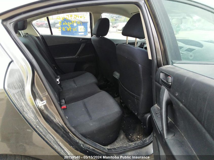 2010 Mazda Mazda3 Gx VIN: JM1BL1SF6A1319633 Lot: 20159540