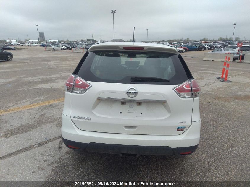 2014 Nissan Rogue S VIN: 5N1AT2MV4EC836442 Lot: 20159552