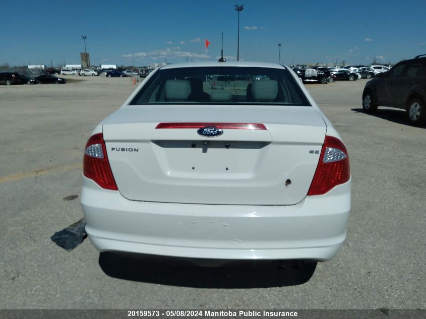 2012 Ford Fusion Se VIN: 3FAHP0HA3CR159729 Lot: 20159573