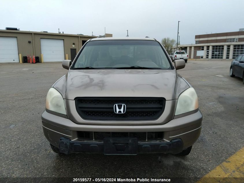 2004 Honda Pilot Ex-L VIN: 2HKYF18504H004517 Lot: 20159577