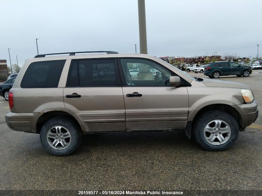 2004 Honda Pilot Ex-L VIN: 2HKYF18504H004517 Lot: 20159577