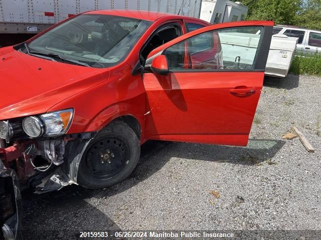 2012 Chevrolet Sonic Ls VIN: 1G1JB6EH7C4117905 Lot: 20159583