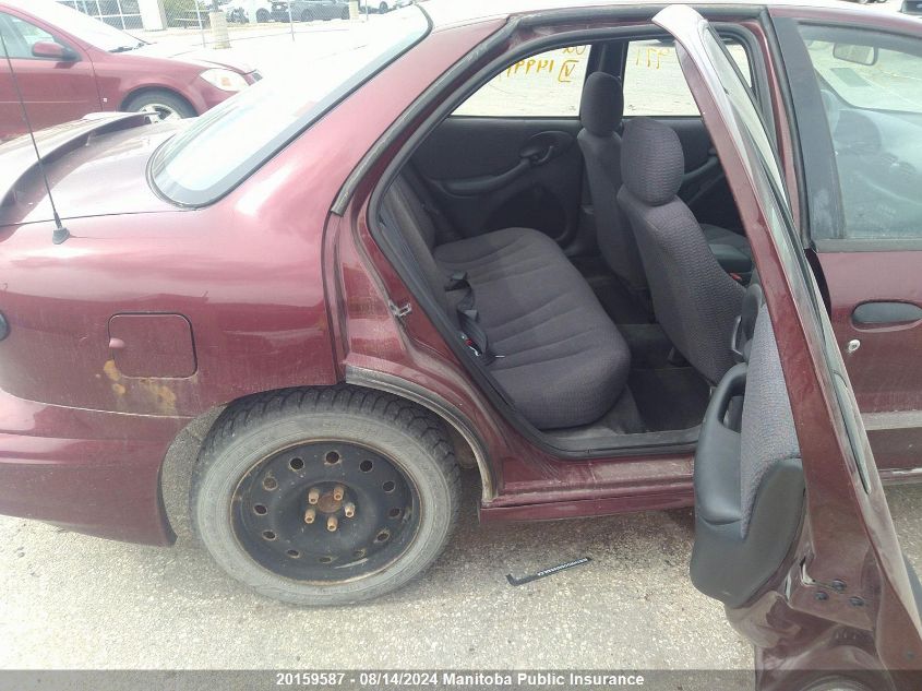 2002 Pontiac Sunfire VIN: 3G2JB52412S149917 Lot: 20159587