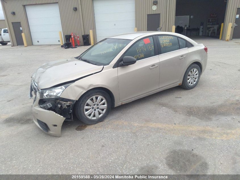 2011 Chevrolet Cruze Ls VIN: 1G1PA5SH5B7255029 Lot: 20159588