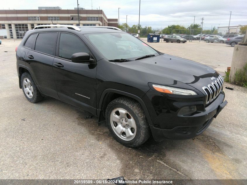 2015 Jeep Cherokee Sport VIN: 1C4PJMAS7FW667415 Lot: 20159589