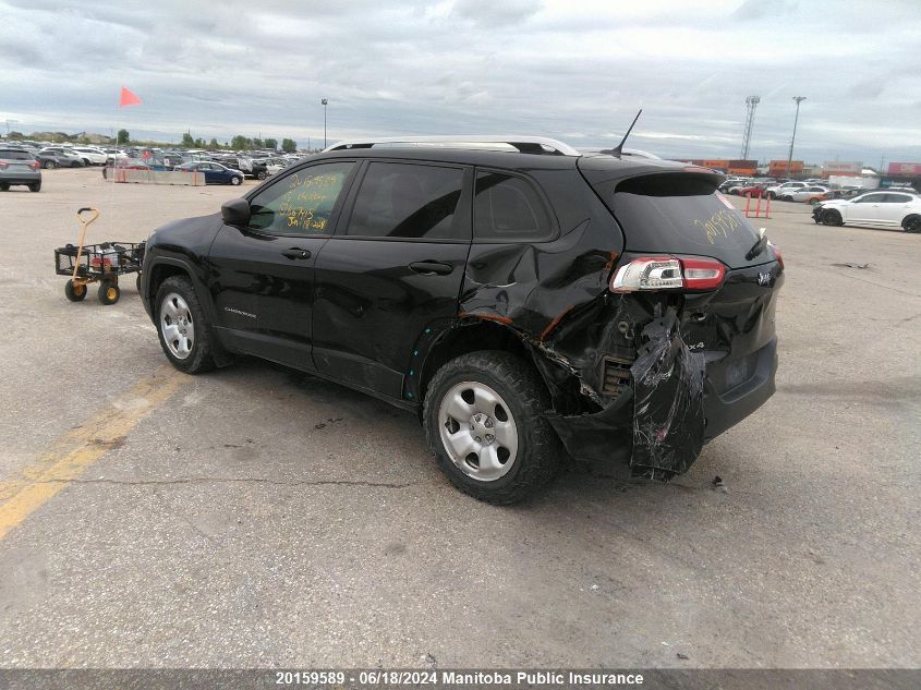 2015 Jeep Cherokee Sport VIN: 1C4PJMAS7FW667415 Lot: 20159589