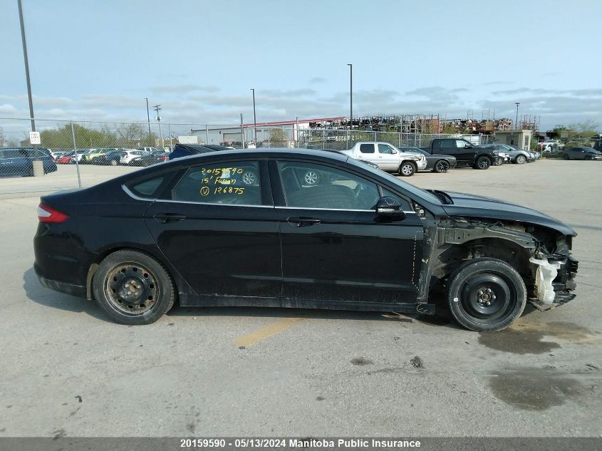 2015 Ford Fusion Se VIN: 1FA6P0H7XF5126875 Lot: 20159590