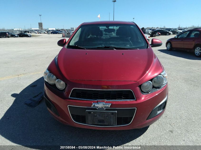 2015 Chevrolet Sonic Lt VIN: 1G1JC5SH4F4121264 Lot: 20159594