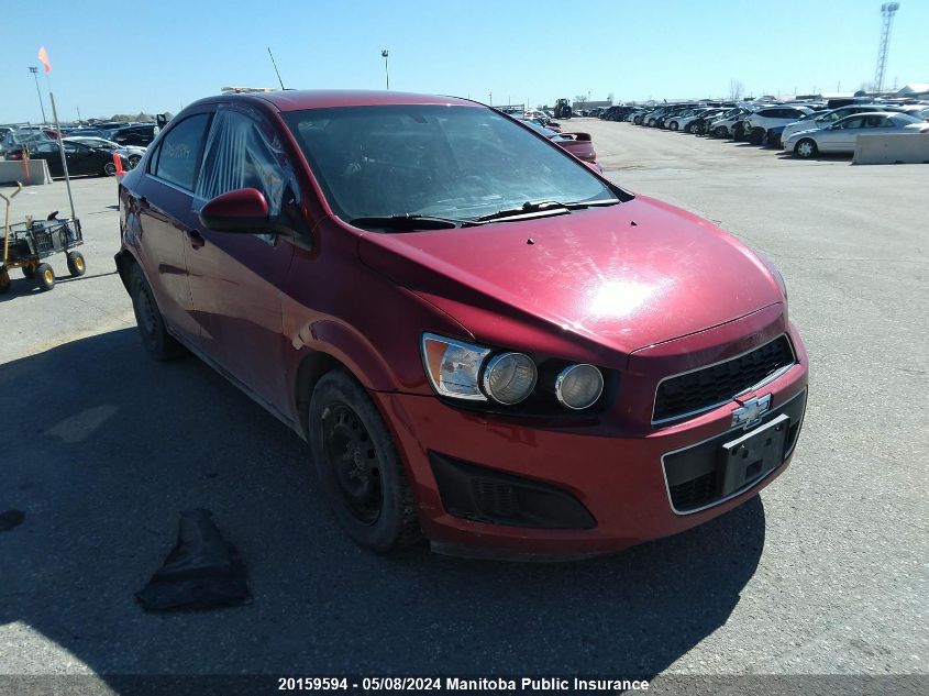 2015 Chevrolet Sonic Lt VIN: 1G1JC5SH4F4121264 Lot: 20159594