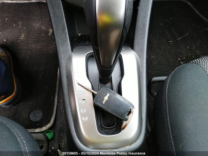 2012 Chevrolet Sonic Lt VIN: 1G1JC6EH9C4131916 Lot: 20159605