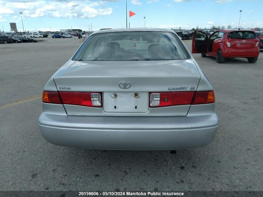 2001 Toyota Camry Le VIN: JT2BG22KX10584237 Lot: 20159606