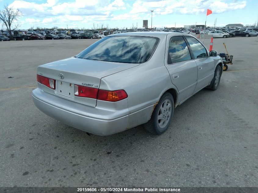 2001 Toyota Camry Le VIN: JT2BG22KX10584237 Lot: 20159606