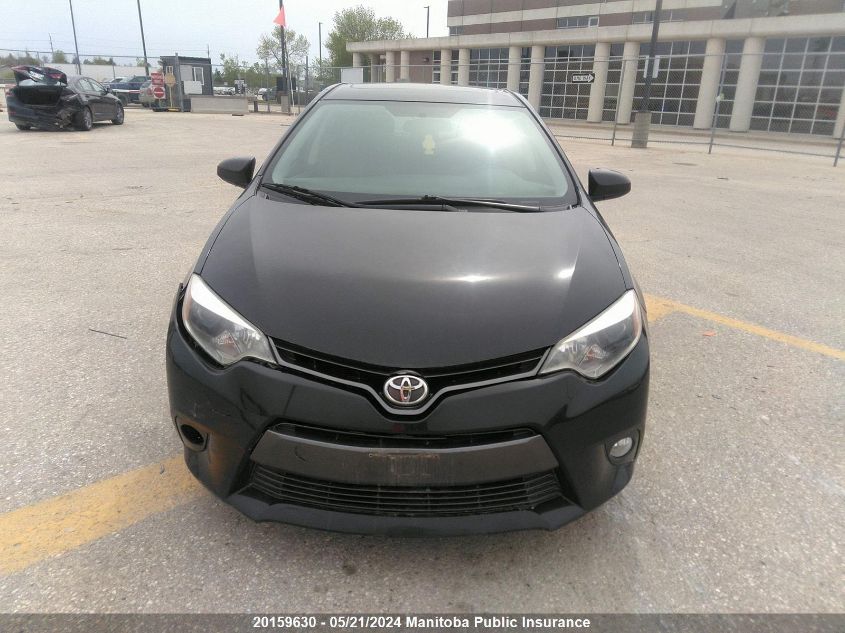 2016 Toyota Corolla Le VIN: 2T1BURHE3GC649955 Lot: 20159630