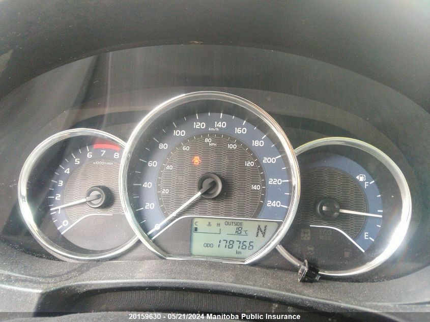 2016 Toyota Corolla Le VIN: 2T1BURHE3GC649955 Lot: 20159630