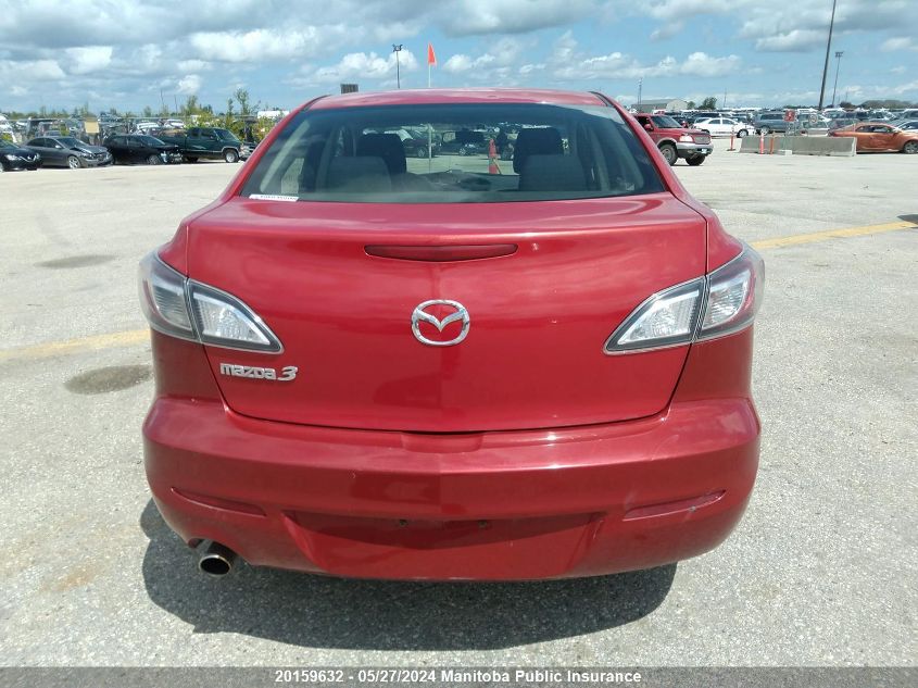 2013 Mazda Mazda3 Gx VIN: JM1BL1UF9D1800185 Lot: 20159632