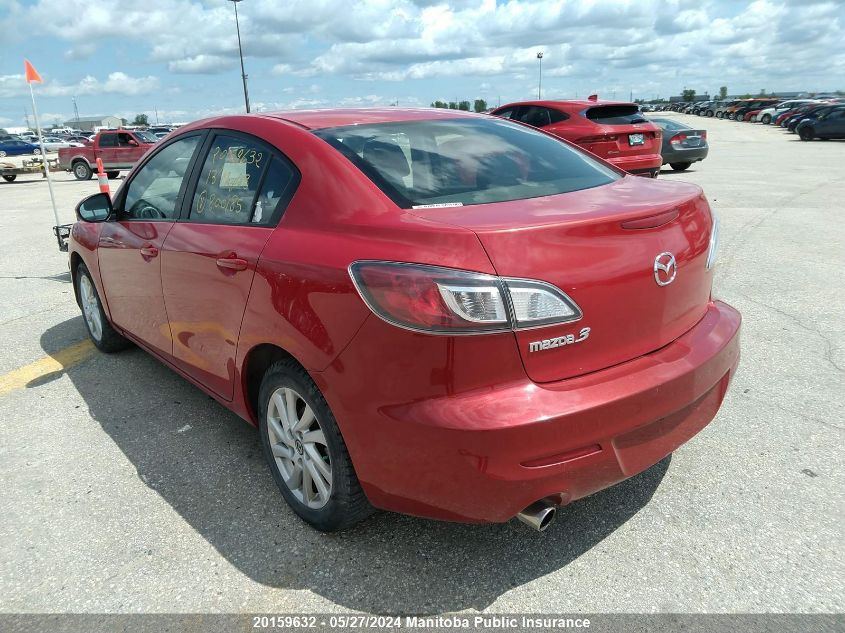 2013 Mazda Mazda3 Gx VIN: JM1BL1UF9D1800185 Lot: 20159632