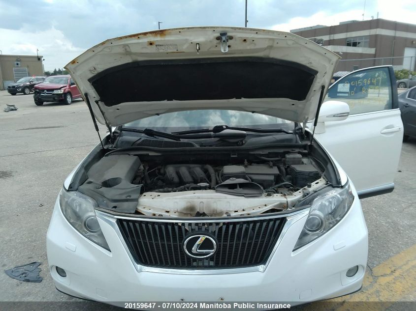 2010 Lexus Rx350 VIN: JTJBK1BA7A2413342 Lot: 20159647