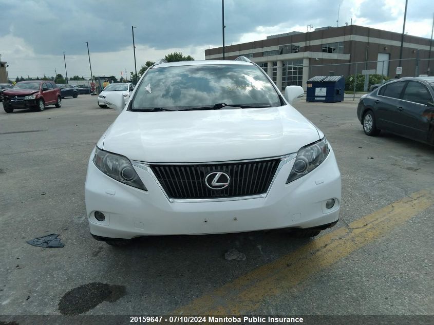 2010 Lexus Rx350 VIN: JTJBK1BA7A2413342 Lot: 20159647