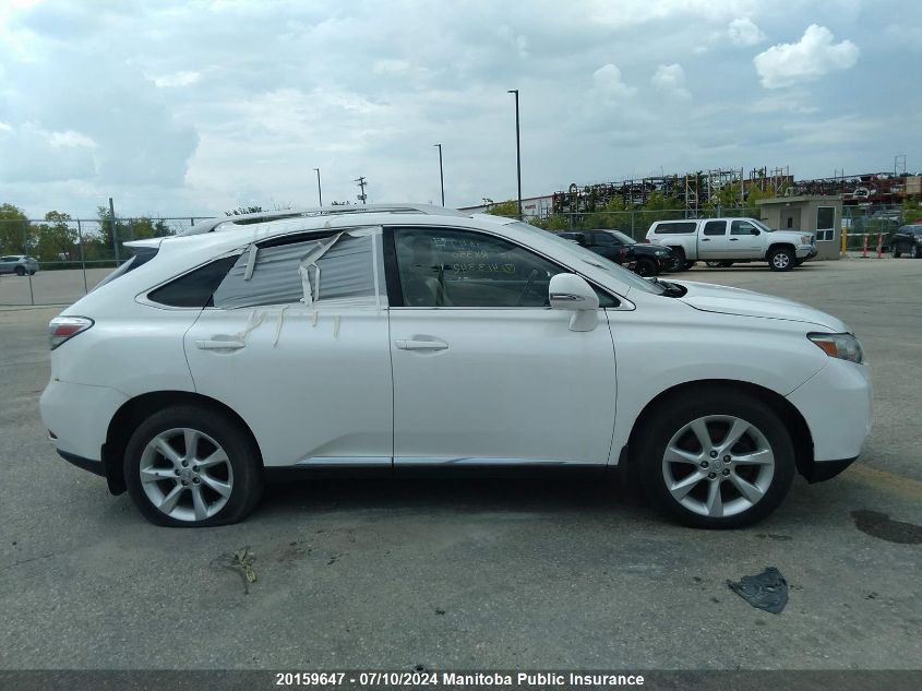 2010 Lexus Rx350 VIN: JTJBK1BA7A2413342 Lot: 20159647