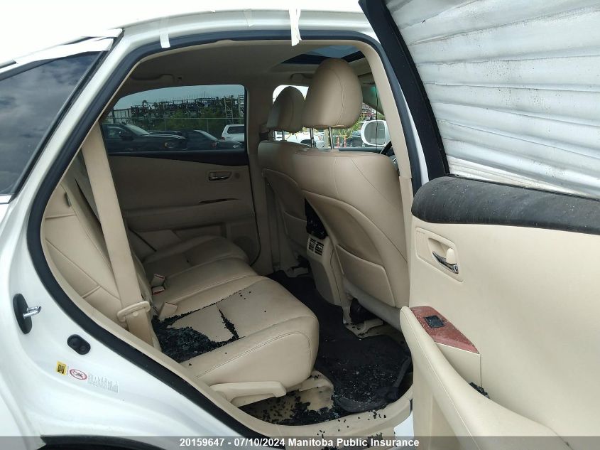 2010 Lexus Rx350 VIN: JTJBK1BA7A2413342 Lot: 20159647