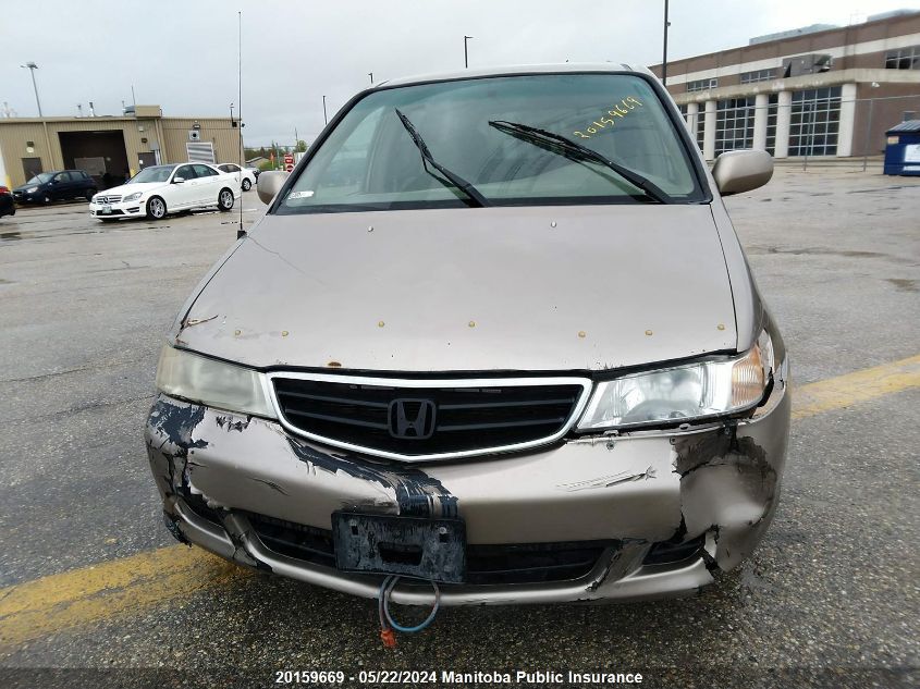 2003 Honda Odyssey Ex VIN: 2HKRL18643H013628 Lot: 20159669