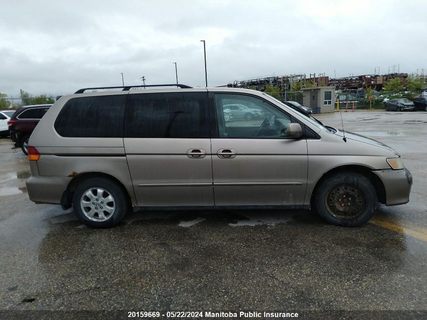 2003 Honda Odyssey Ex VIN: 2HKRL18643H013628 Lot: 20159669