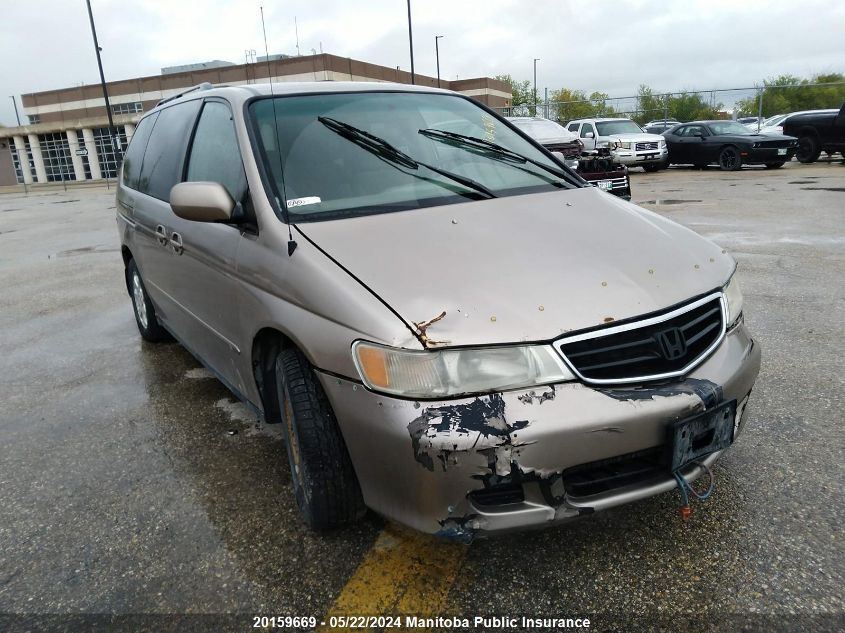 2003 Honda Odyssey Ex VIN: 2HKRL18643H013628 Lot: 20159669