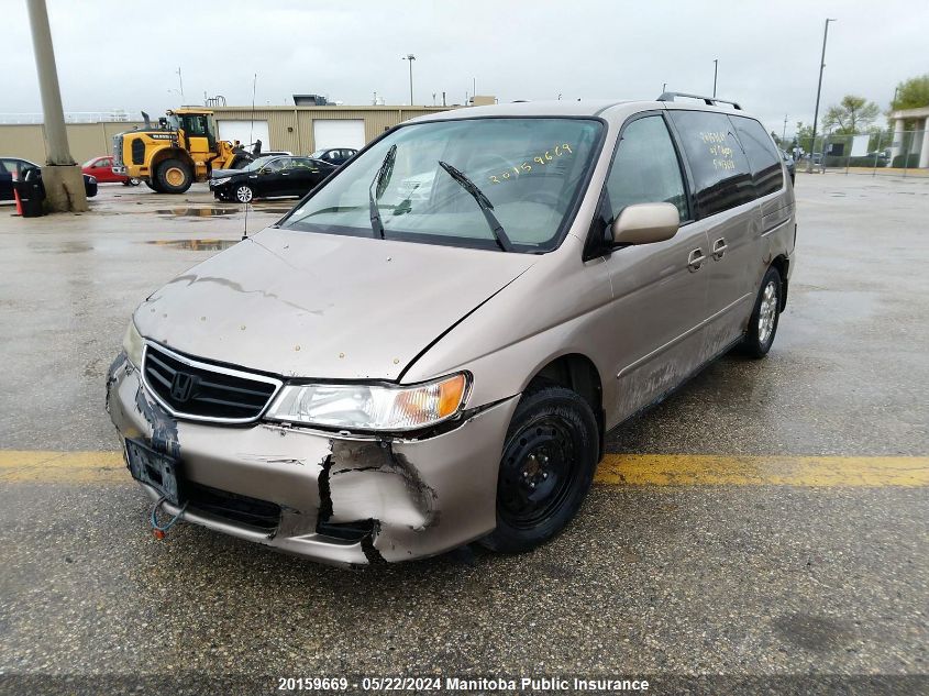 2003 Honda Odyssey Ex VIN: 2HKRL18643H013628 Lot: 20159669