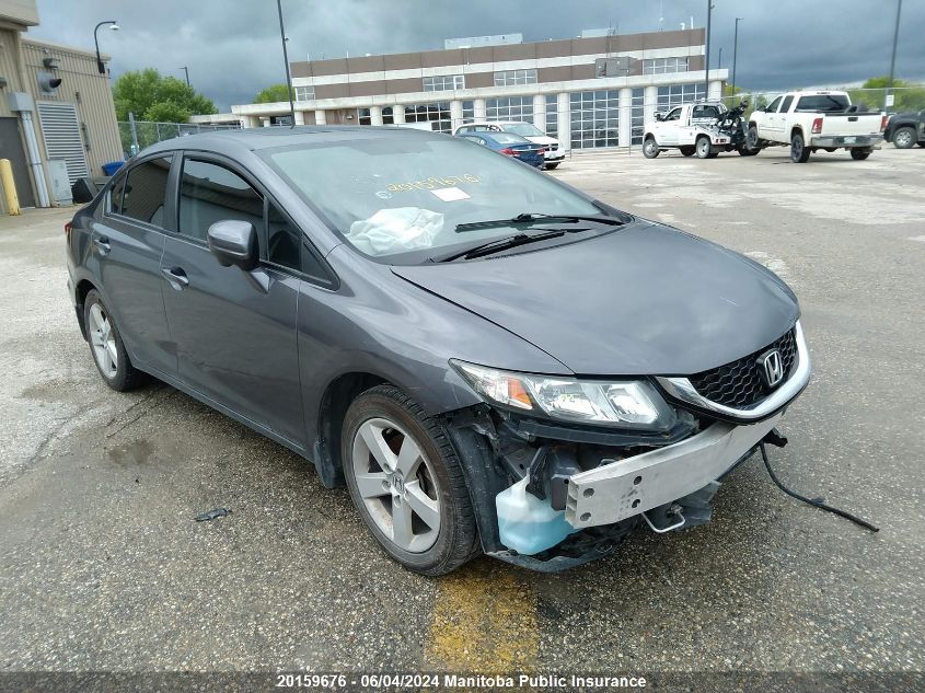 2015 Honda Civic Ex VIN: 2HGFB2F50FH051801 Lot: 20159676